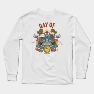 Earth Day | Protect Earth | Day Of Goodwill Long Sleeve T-Shirt